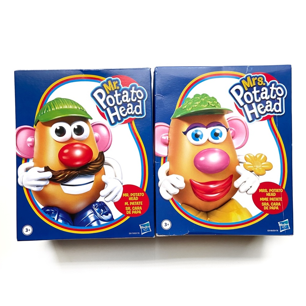 Mr Potato Head Mrs Potato Head Toy Set Hasbro